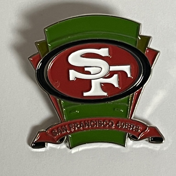San Francisco 49ers Hat Pin Pins Streetwear Hats Bag Football Fitted New Era - Picture 1 of 8